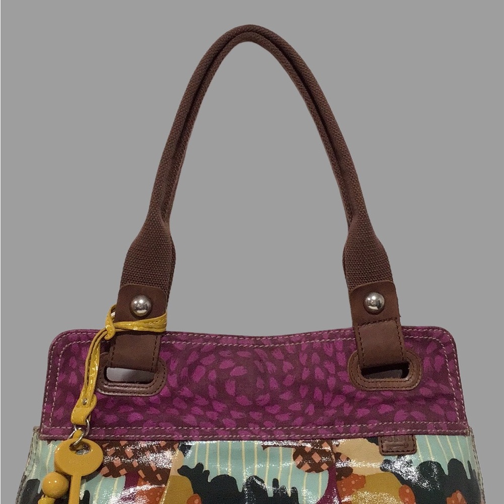 Fossil Key-Per Large Shoulder Bag With Matching W… - image 5